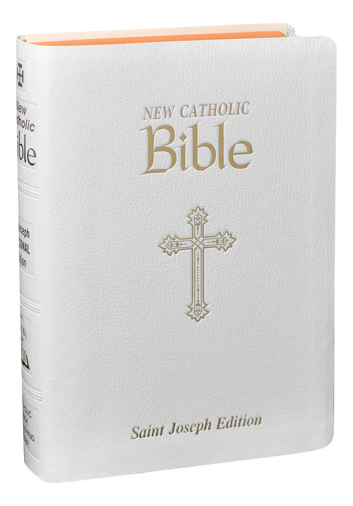 St. Joseph New Catholic Bible (Gift Edition - Personal Size) - White