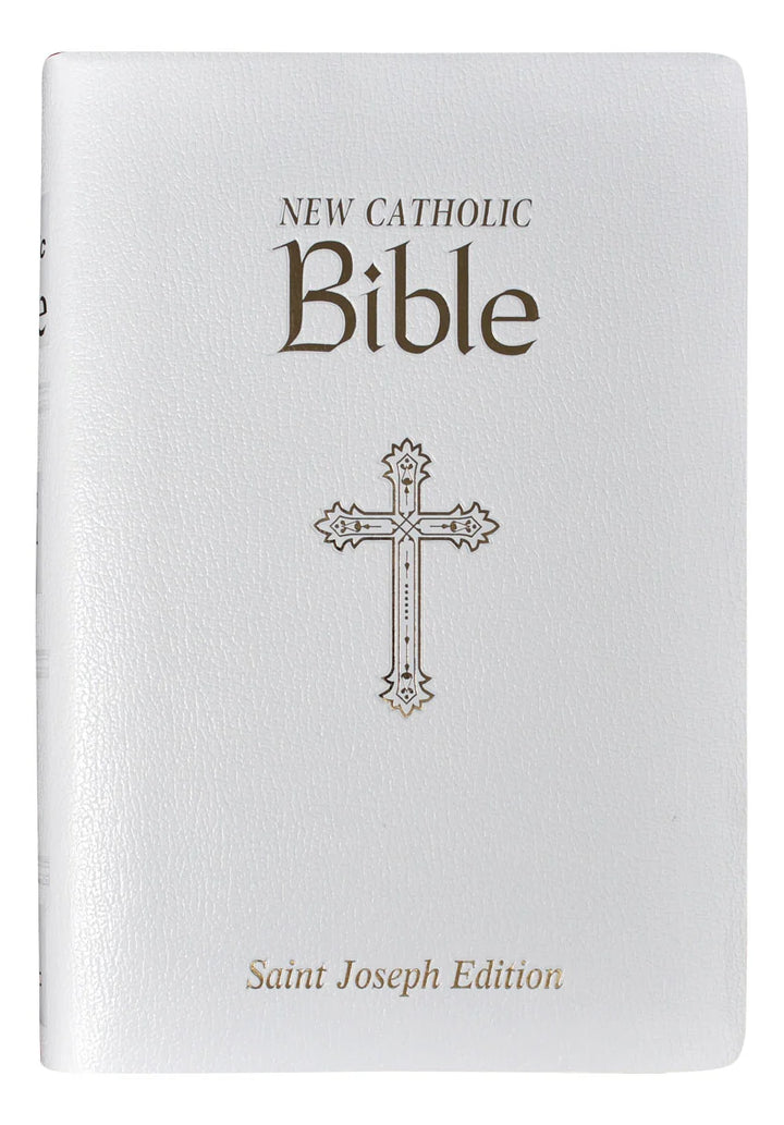 St. Joseph New Catholic Bible (Gift Edition - Personal Size) - White