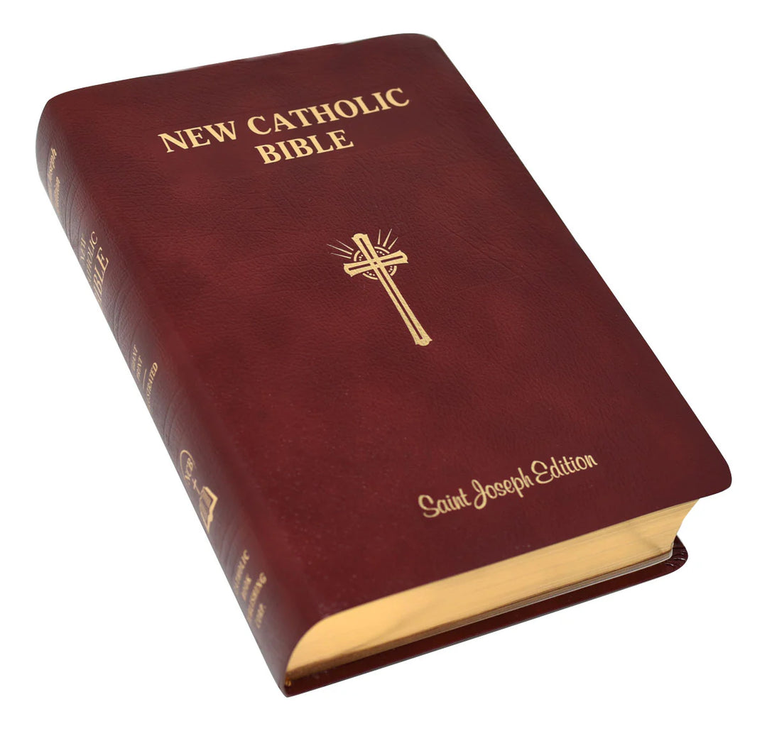 St. Joseph New Catholic Bible (Giant Type) - Burgundy