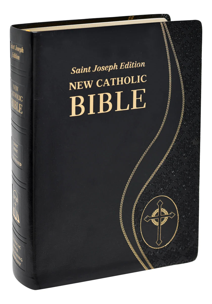 St. Joseph New Catholic Bible (Giant Type) - Black