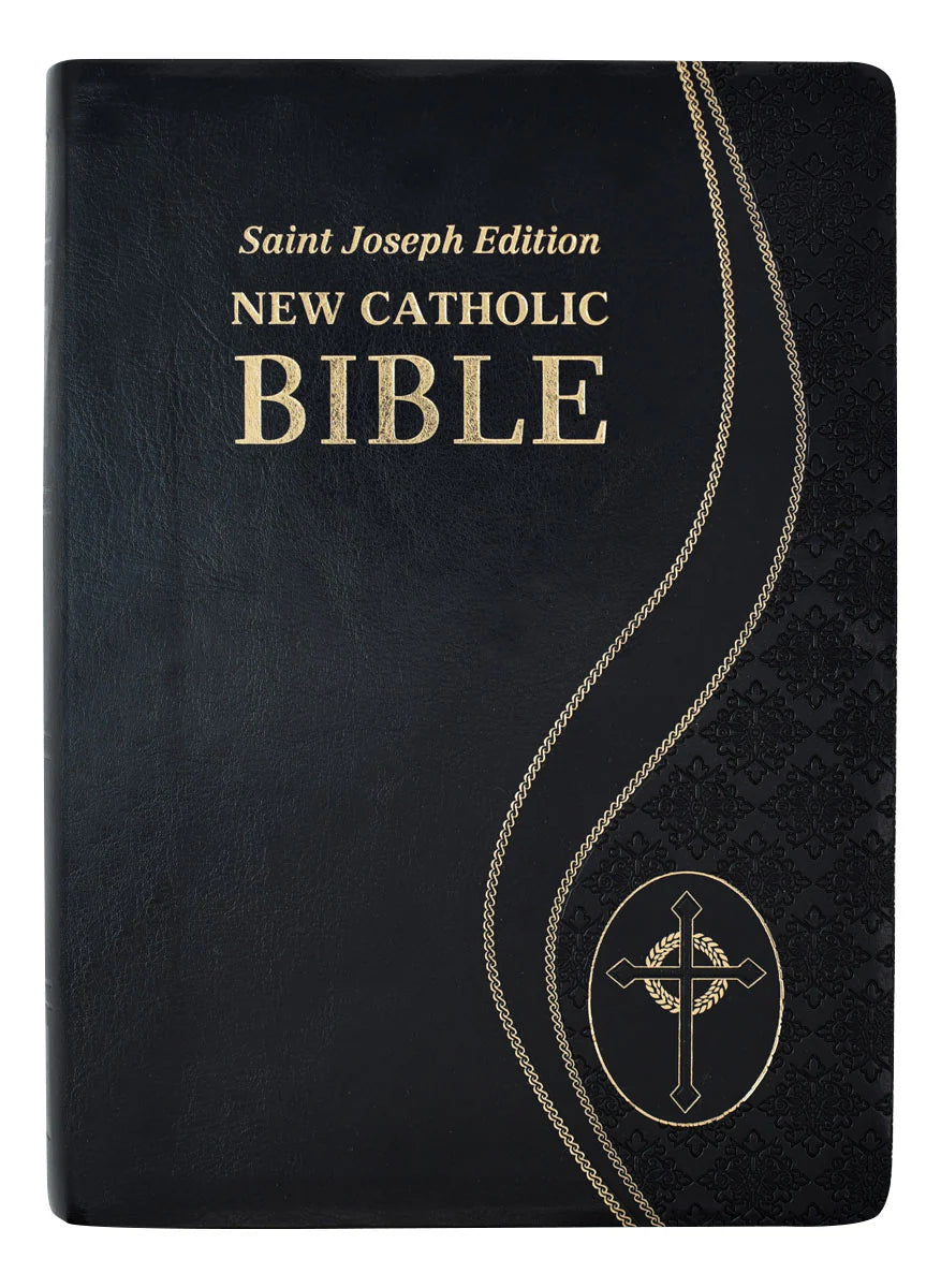 St. Joseph New Catholic Bible (Giant Type) - Black