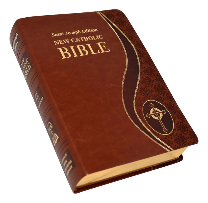 St. Joseph New Catholic Bible (Giant Type) - Brown