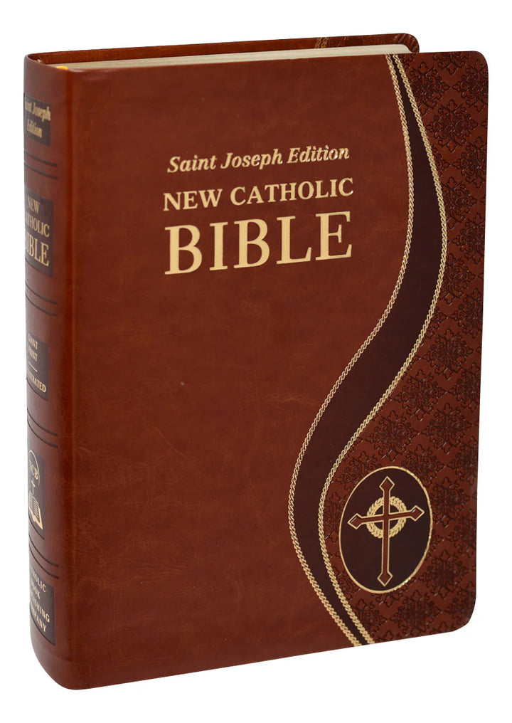 St. Joseph New Catholic Bible (Giant Type) - Brown