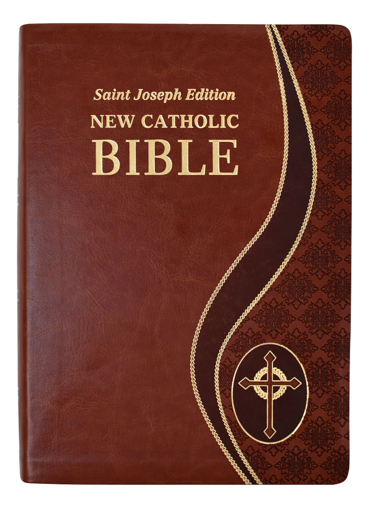 St. Joseph New Catholic Bible (Giant Type) - Brown