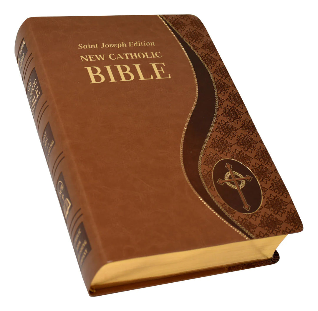 St. Joseph New Catholic Bible (Giant Type) - Brown