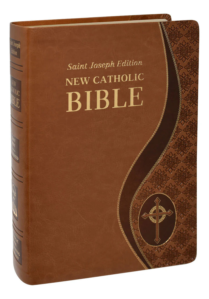 St. Joseph New Catholic Bible (Giant Type) - Brown