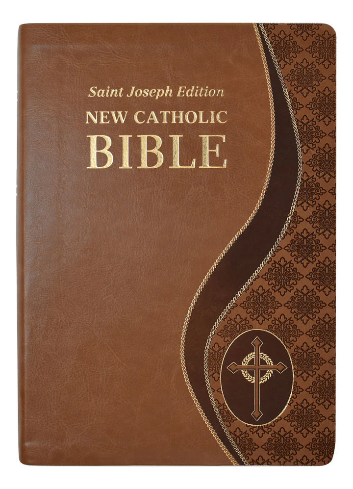 St. Joseph New Catholic Bible (Giant Type) - Brown