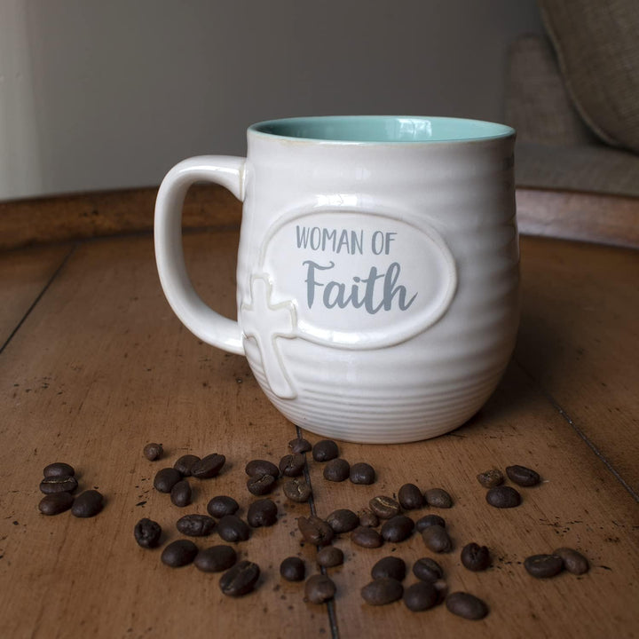 Woman of Faith Stoneware Mug