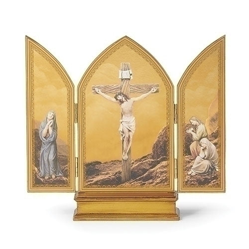 10" Crucifixion Triptych