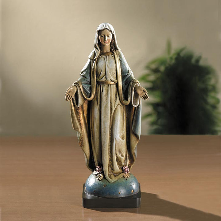 8" Our Lady of Grace Statue