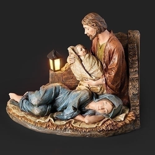 5.7" Lighted Sleeping Mary statue