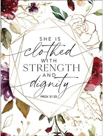 Clothed with Strength and Dignity - Heaven Sent Magnet