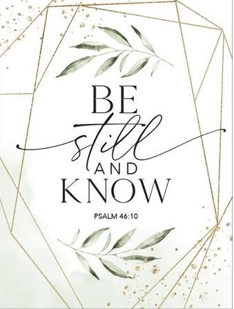 Be Still and Know - Heaven Sent Magnet