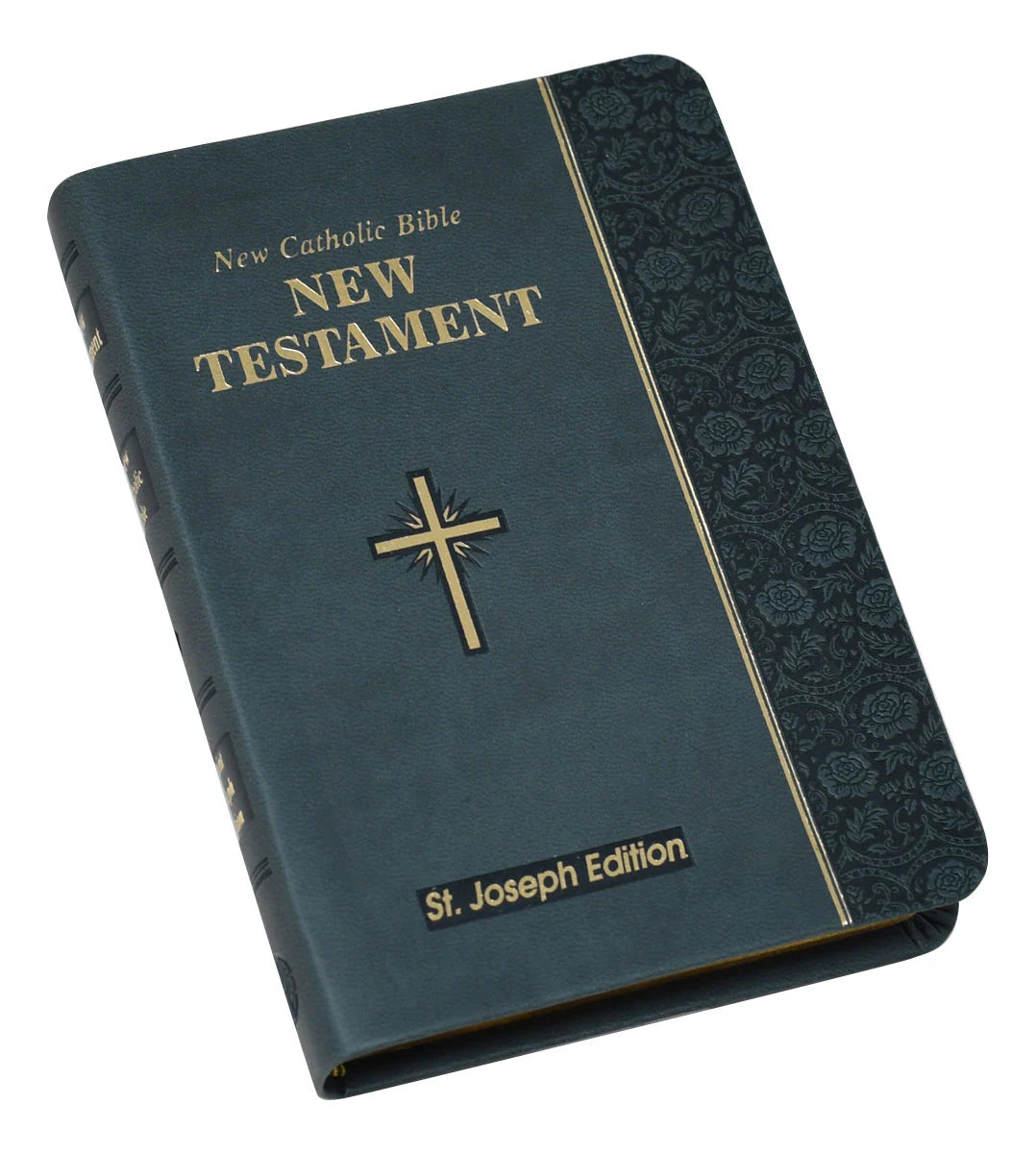 St. Joseph New Catholic Bible New Testament Vest Pocket Edition - Slate