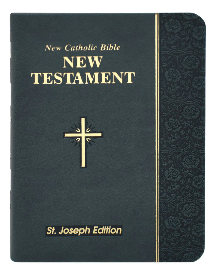 St. Joseph New Catholic Bible New Testament Vest Pocket Edition - Slate