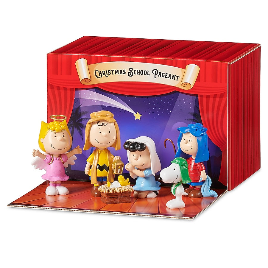 Peanuts Christmas Pageant Nativity Set