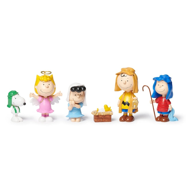 Peanuts Christmas Pageant Nativity Set