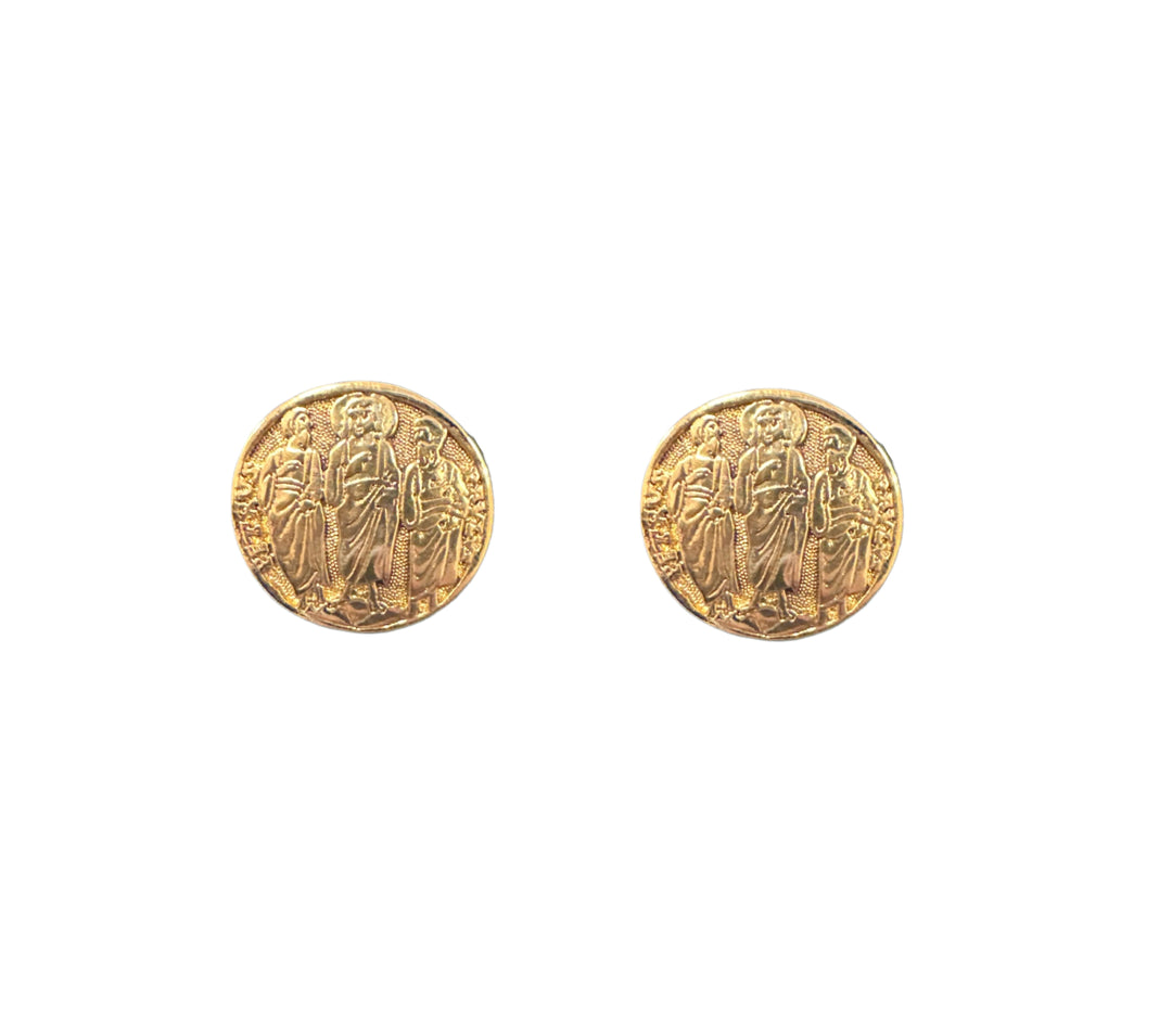 Apostles Gold Cufflinks