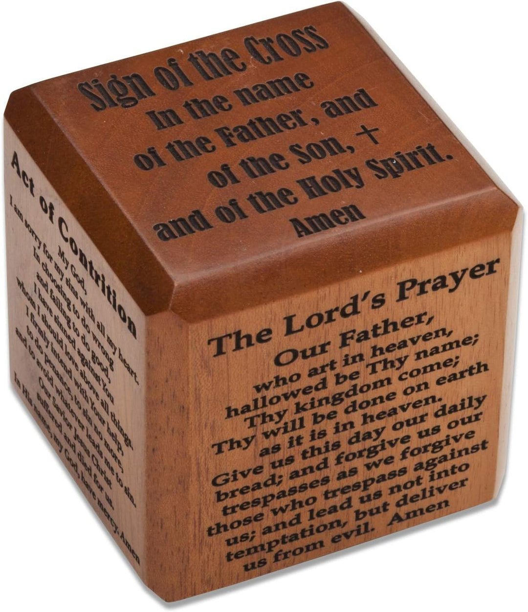 Catholic Prayers Scripture Cube