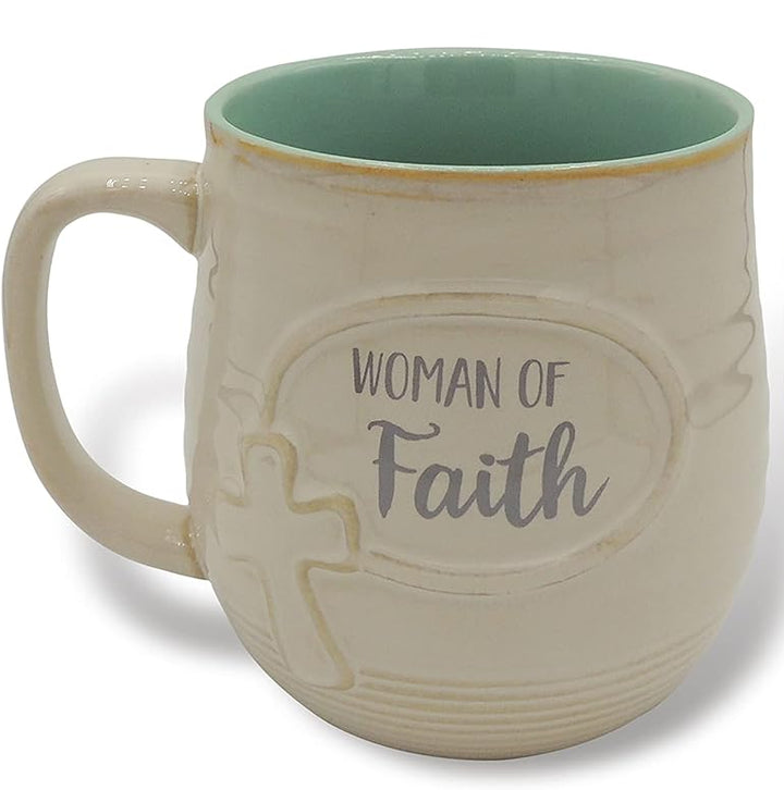 Woman of Faith Stoneware Mug