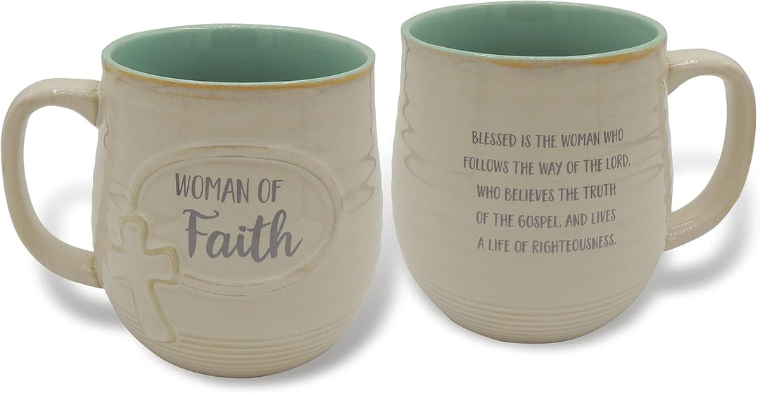 Woman of Faith Stoneware Mug