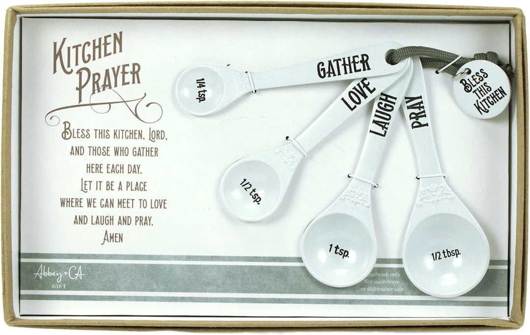 Bless This Kitchen Measuring Spoons Set