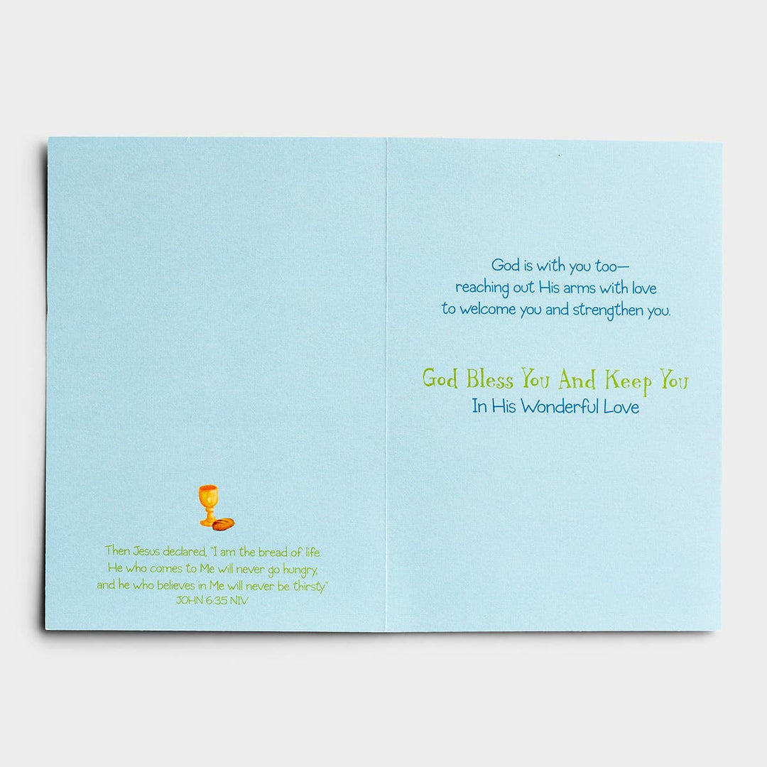 For A Special Young Man - First Communion Card