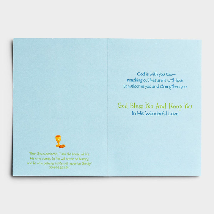 For A Special Young Man - First Communion Card