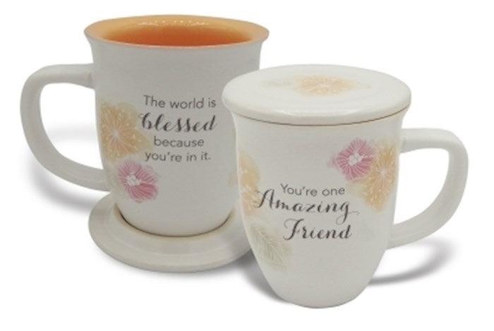 Amazing Friend Mug & Coaster Set