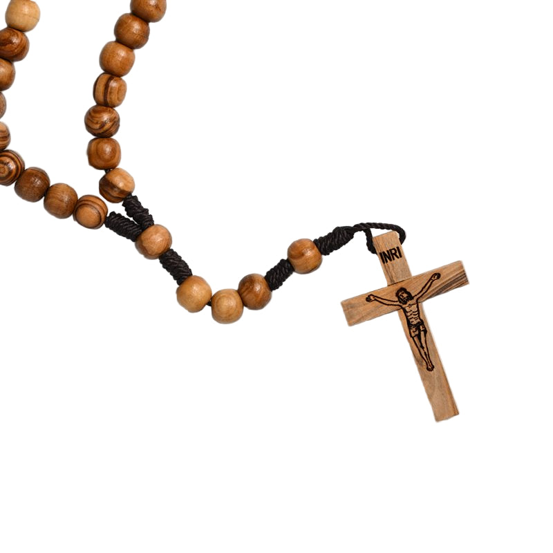 12mm Olive Wood Family Rosary