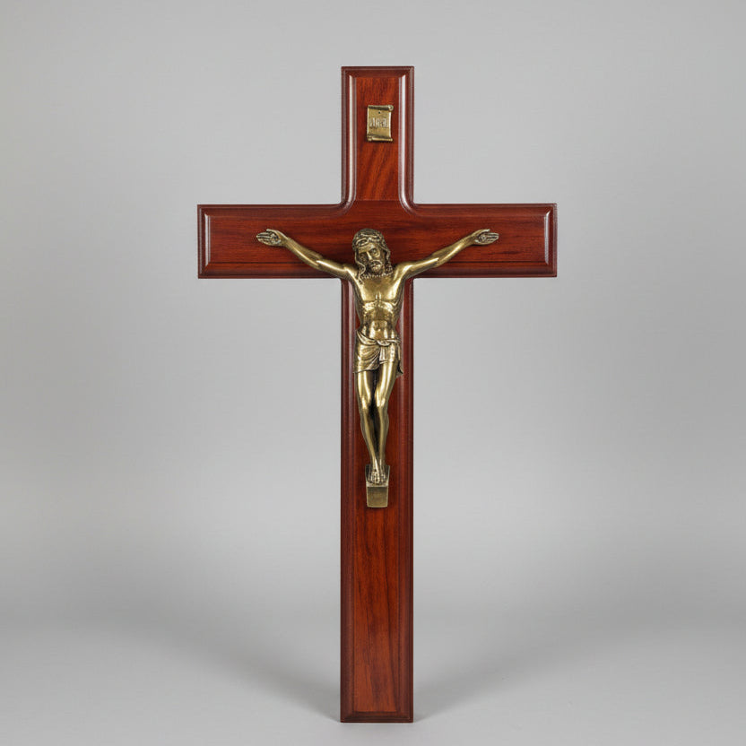 11" Crucifix with Bronze Corpus