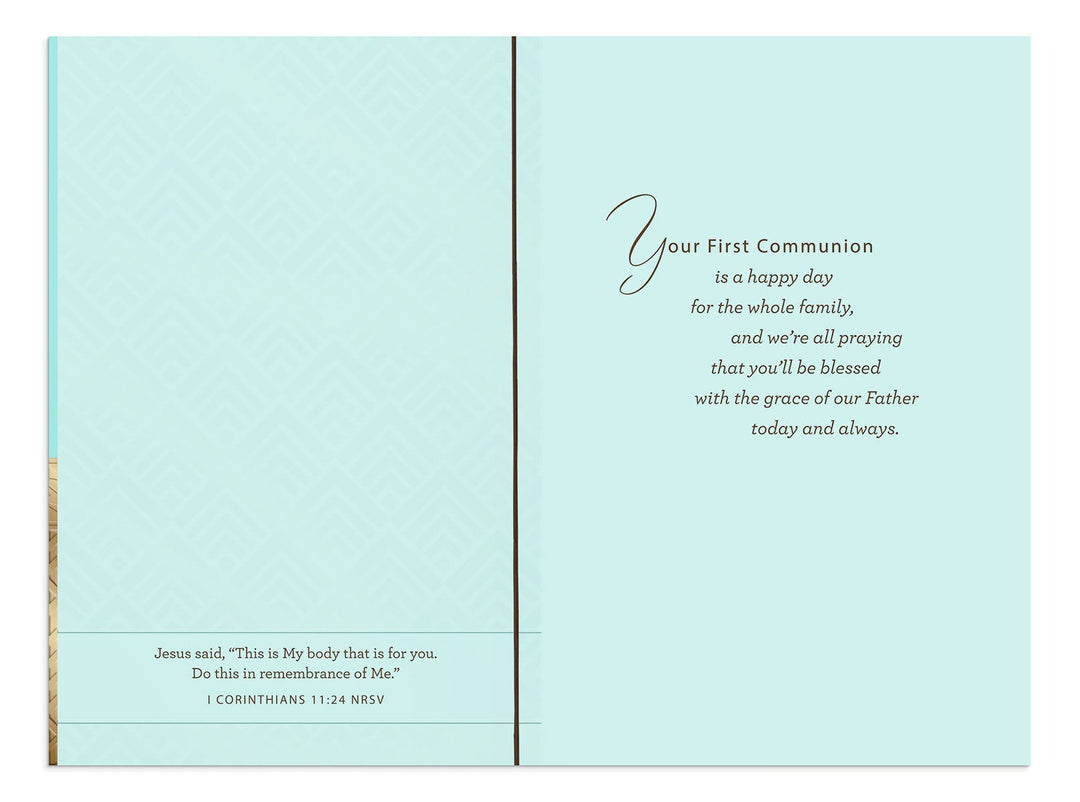 Nephew, Congratulations On This Special Day - First Communion Card