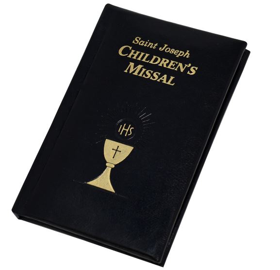 Saint Joseph Children's Missal - Black