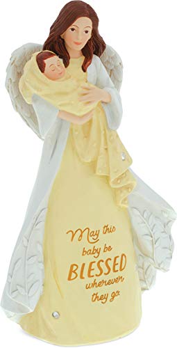 6" May the Baby be Blessed Angel Statue