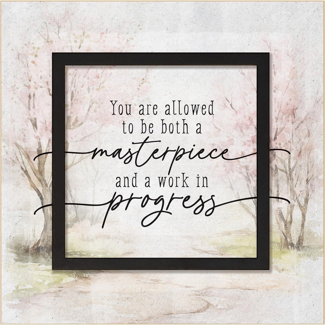 Work in Progress Plaque