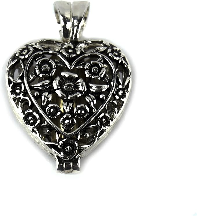 Heart Memorial Pewter Locket