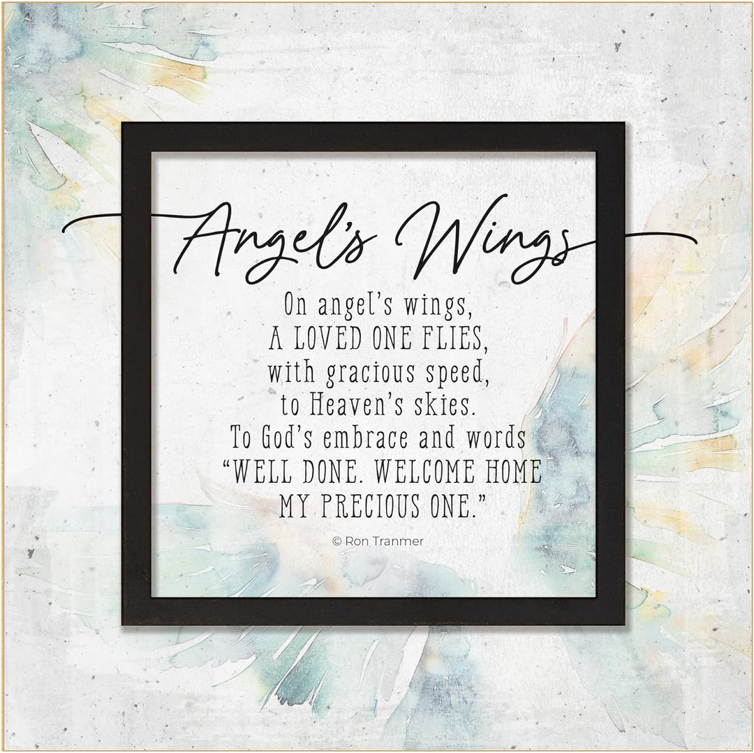 Angel's Wings Plaque