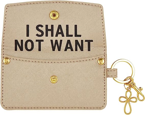 Credit Card Pouch - I Shall Not Want