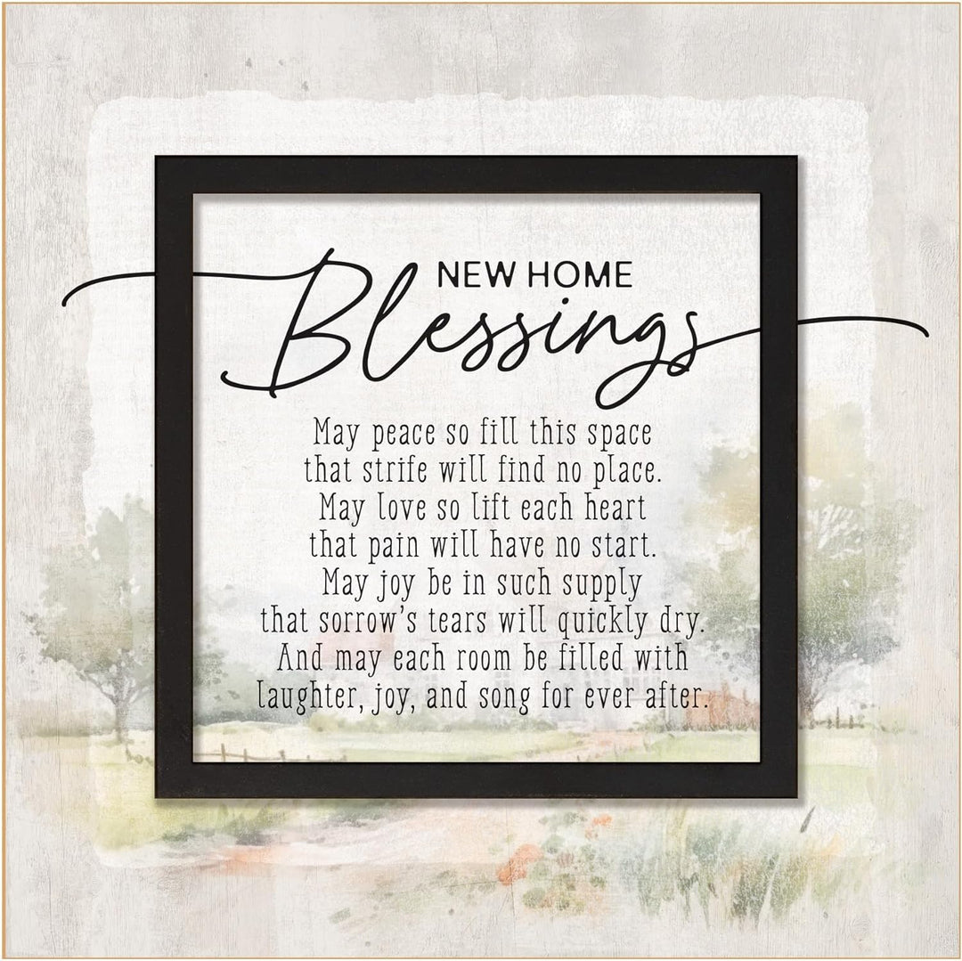 New Home Blessings Plaque