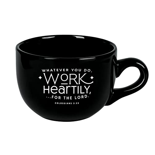 Whatever You Do, Work Heartily Jumbo Mug