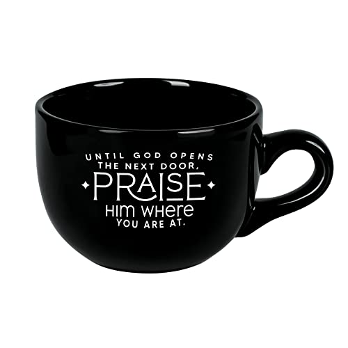 Until God Opens the Next Door Jumbo Mug