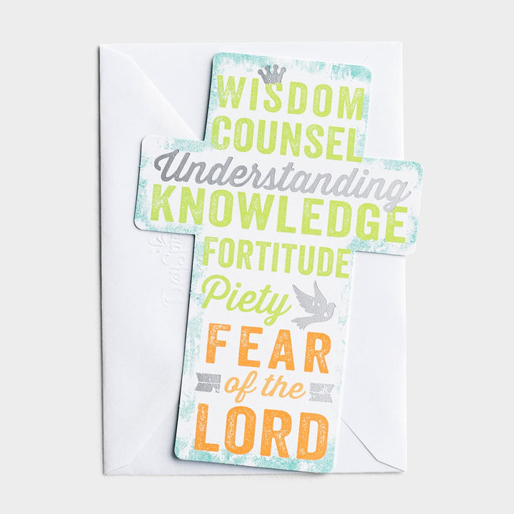 Fear of the Lord - Confirmation Card