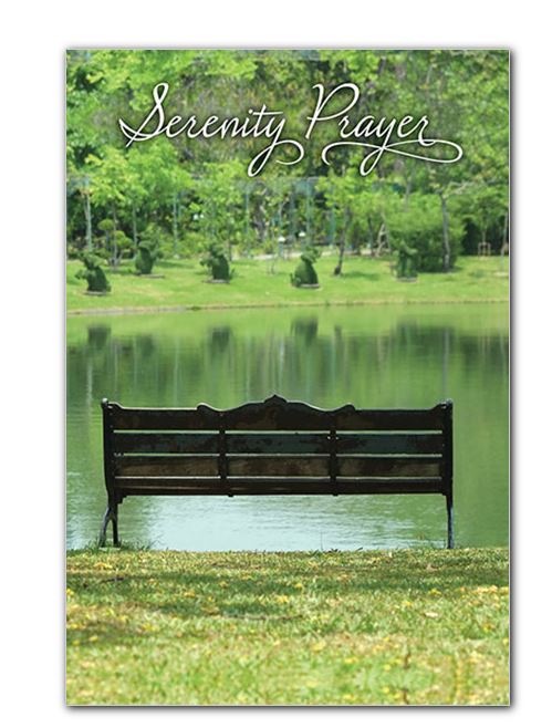 Recovery Serenity Prayer Greeting Card