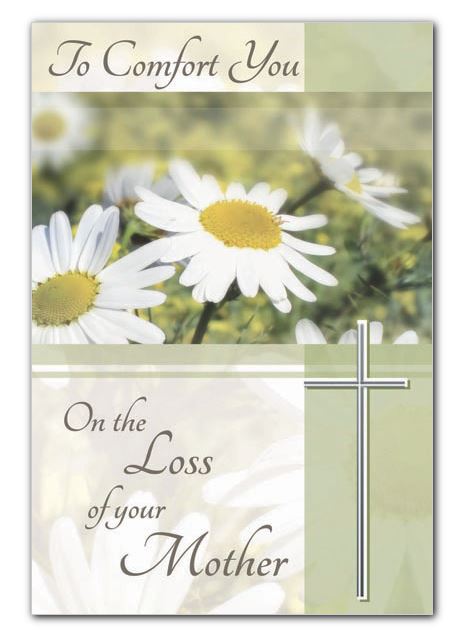 Loss of Mother Sympathy Greeting Card