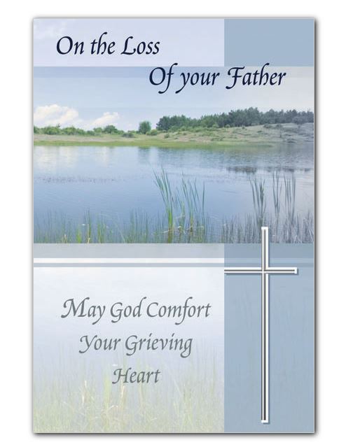 Loss of Father Sympathy Greeting Card