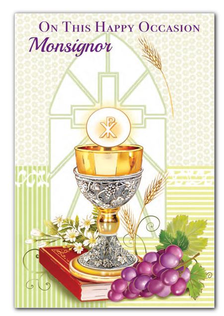 Monsignor Happy Occasion Greeting Card