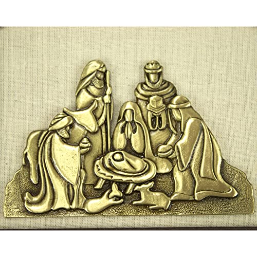 Joy to the World Nativity Wall Plaque