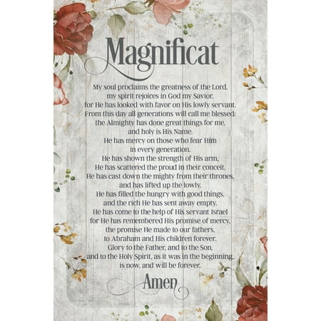 Magnificat Plaque