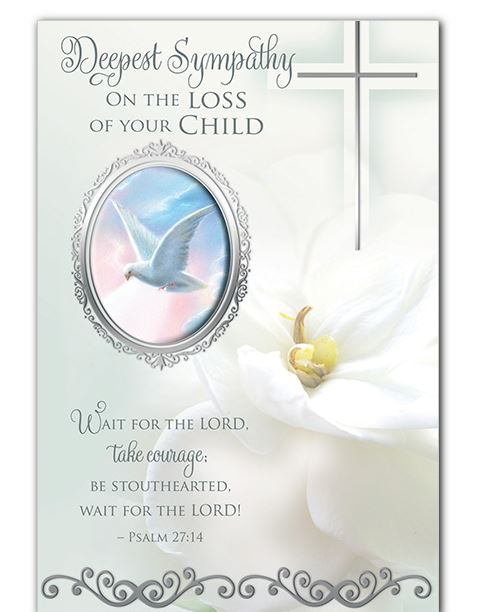 Deepest Sympathy Loss of Your Child Greeting Card