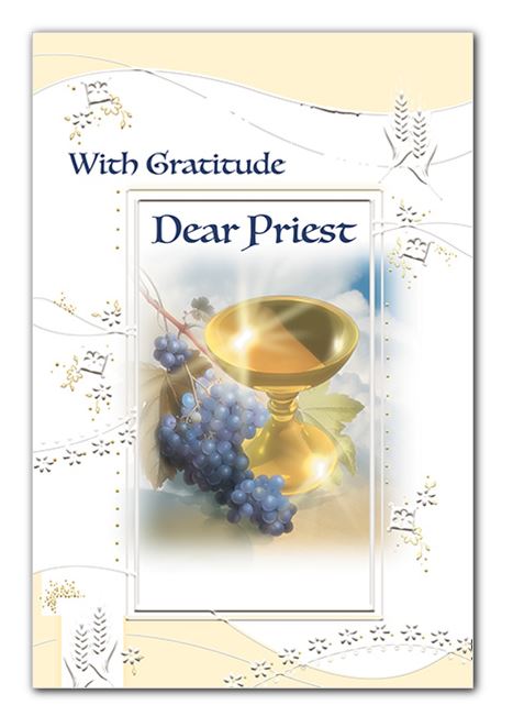 Priest Thank You Greeting Card